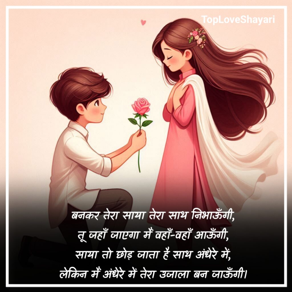 2 Line Propose Shayari in Hindi